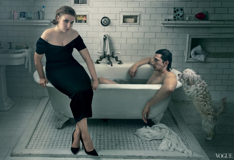 3. Lena Dunham w sesji okładkowej dla Vogue US luty 2014 3. Lena Dunham w sesji okładkowej dla Vogue US luty 2014