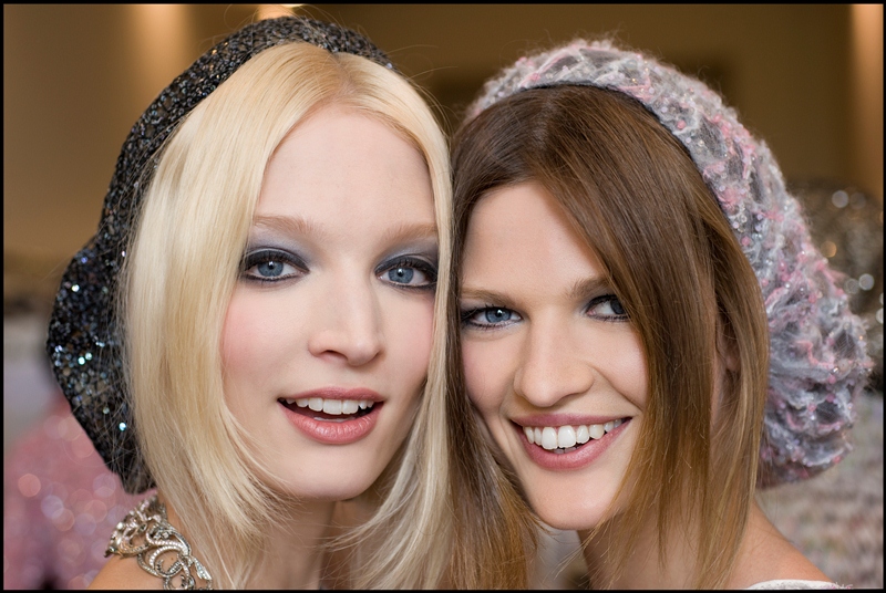 makijaż z pokazu Chanel haute couture 2012/2013