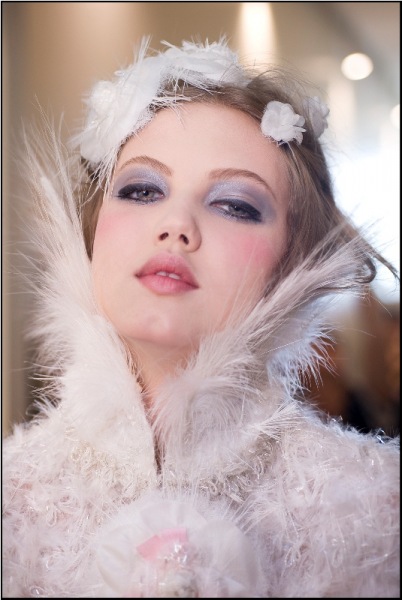 makijaż z pokazu Chanel haute couture 2012/2013