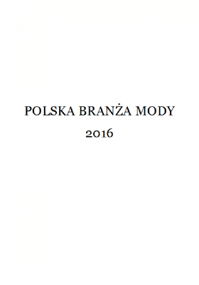 POLSKA BRANŻA MODY 2016