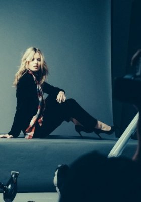 GEORGIA MAY JAGGER FOR RESERVED  - BACKSTAGE SESJI