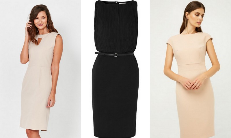 Calvin Klein 'Stretch Luxe' Belted Sheath Dress