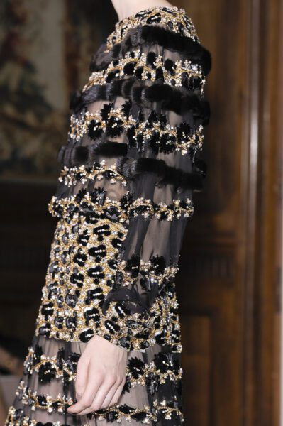 Kolekcja Valentino FW 2012 - inspiracje wzorami zwierzęcymi - safari vibe