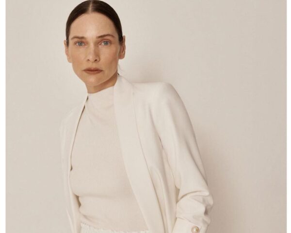 Polska modelka Ewa Witkowska, która zrobiła dużą karierę w modelingu