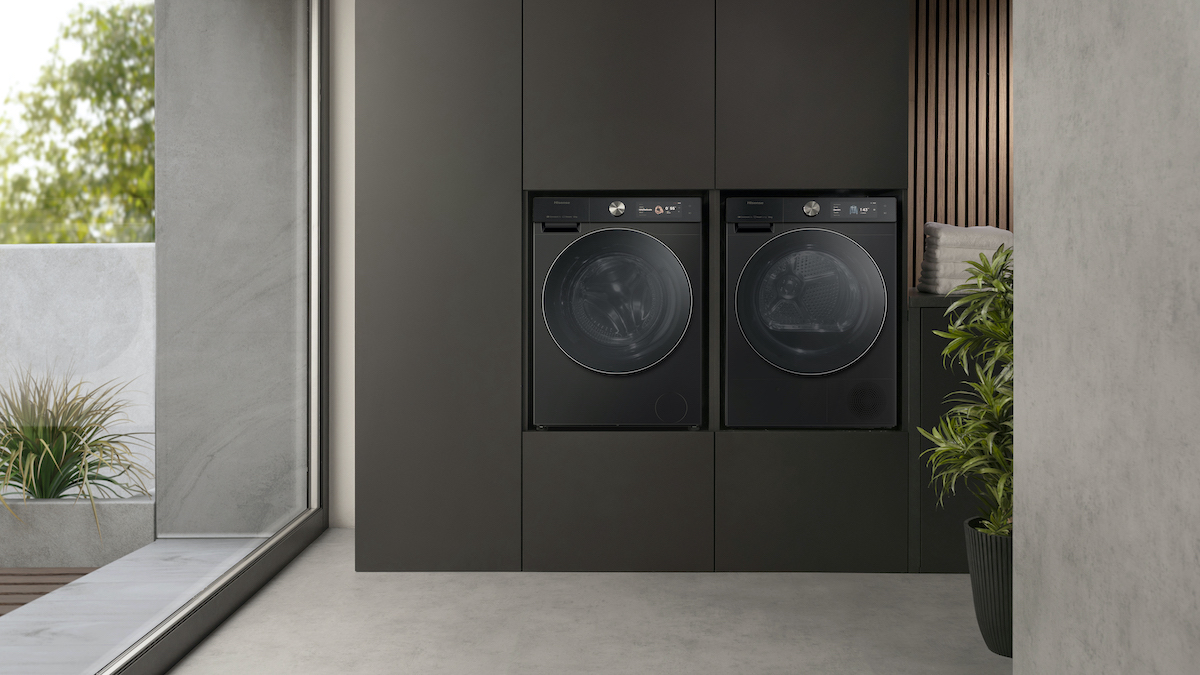 Pralka i suszarka Hisense z serii 7S: Połączenie inteligentnych funkcji i luksusowego designu
