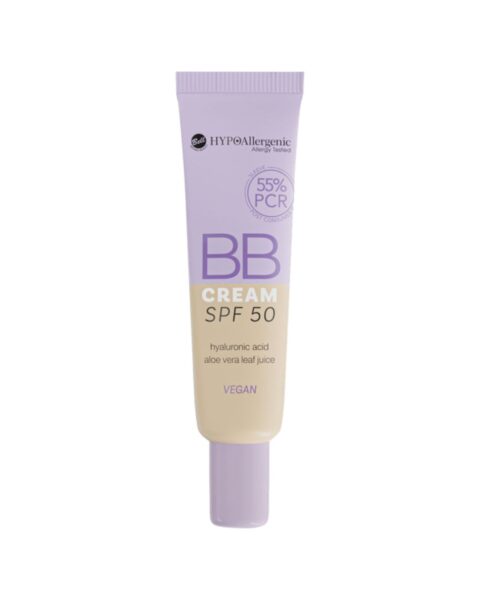 Wielofunkcyjny krem BB do twarzy Bell Hypoallergenic BB Cream SPF50. Zdjęcie produktowe.