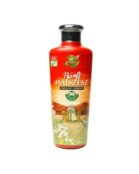 Wcierka zagęszczająca włosy Herbaria Banfi Hajszesz. Zdjęcie produktowe.