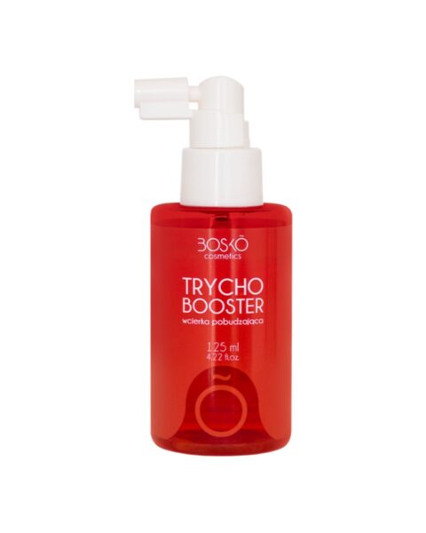 Wcierka pobudzająca wzrost włosów Bosko Cosmetics Trycho Booster. Zdjęcie produktowe.