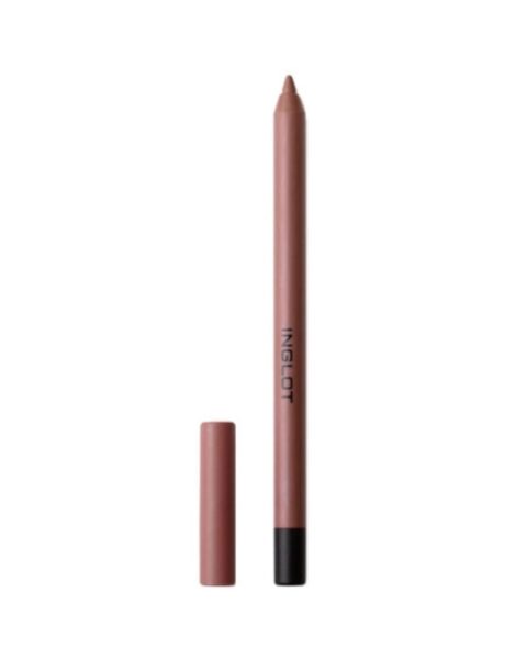 Kremowa, a jednocześnie trwała konturówka do ust Inglot Creamy Soft. Zdjęcie produktowe.
