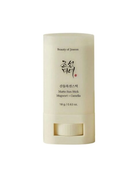 Krem SPF w sticku Beauty of Joseon Matte Sun Stick Mugwort + Camelia. Zdjęcie produktowe.