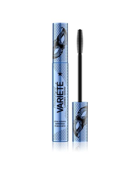 Wodoodporny tusz nadający objętość i pogrubiający rzęsy Eveline Cosmetics Variété Lashes Show. Zdjęcie produktowe.