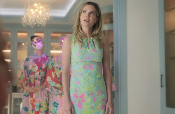 Meghann Fahy na planie serialu "Syreny" /fot. Netlfix