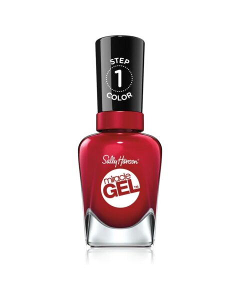 Lakier Sally Hansen Miracle Gel™ odcień Can't Beet Royalty. Zdjęcie produktowe.