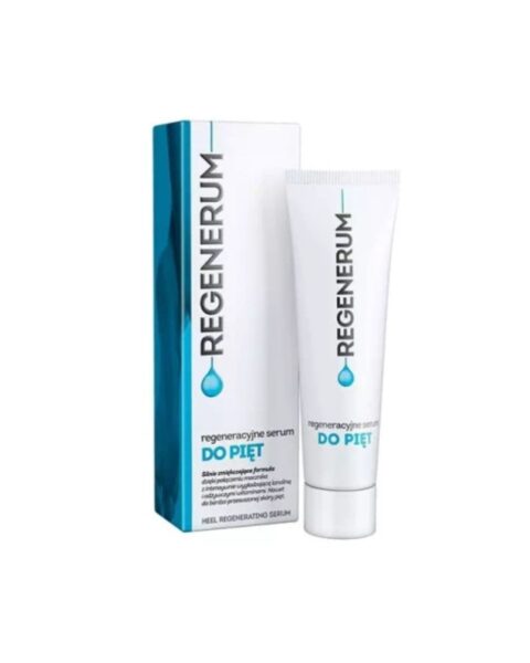Silnie regenerujące serum do pięt Regenerum. Zdjęcie produktowe.