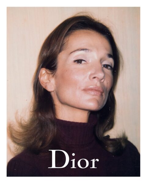 Lee Radziwili dla Dior JW Andersona /fot.Andy Warhol/ Dior