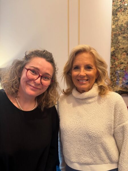 Iza kućmierowska i dr Jill Biden /fot. Instagram.com/izakucmierowska