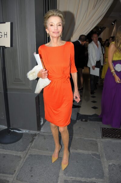 Lee Radziwill na pokazie Giambattisty Valliego | 4 lipca 2011 roku /fot. Forum