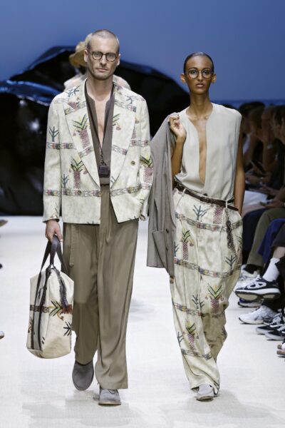 Milan Fashion Week: kolekcja Giorgio Armani wiosna-lato 2026 /fot. Forum