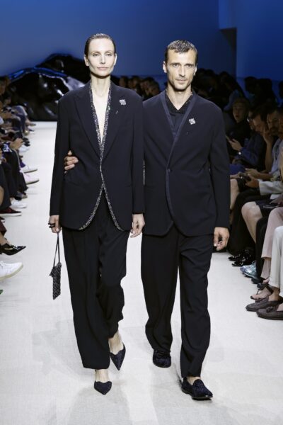 Milan Fashion Week: kolekcja Giorgio Armani wiosna-lato 2026 /fot. Forum