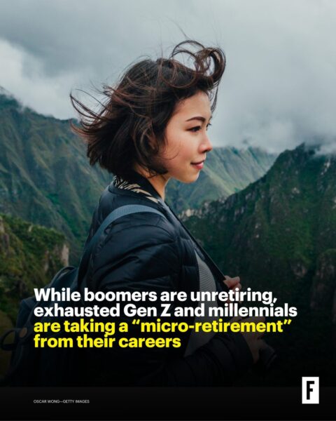 Fortune magazine o micro-emeryturze /fot. Instagram.com/fortunemag