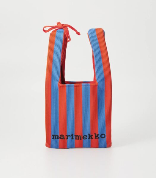 Kolorowa torba w paski Marimekko