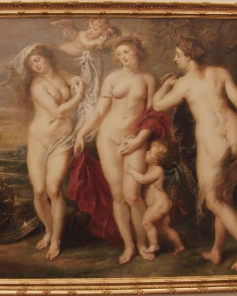 Wystawa: Rubens i artyści flamandzkiego baroku w CaixaForum Barcelona. Przykładowy obraz w galerii.