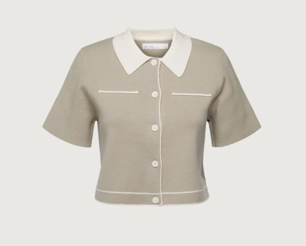 Krótkie polo Oak + Fort /fot. Oakandfort.ca