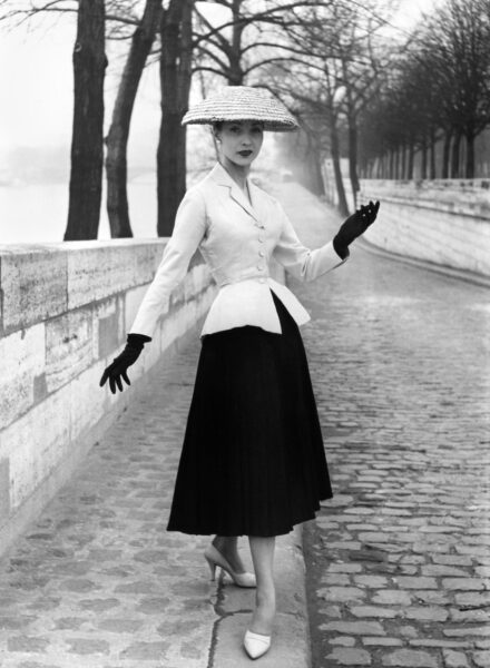 DIOR, 1947 rok - "New Look" /fot. Forum