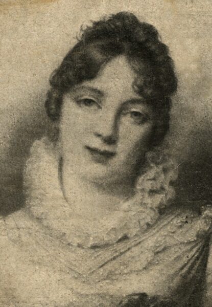 Retro portret kobiety - Maria Walewska.