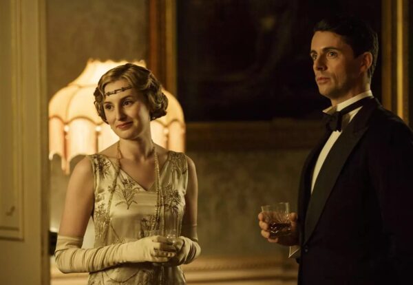 Kadr z serialu "Downton Abbey".