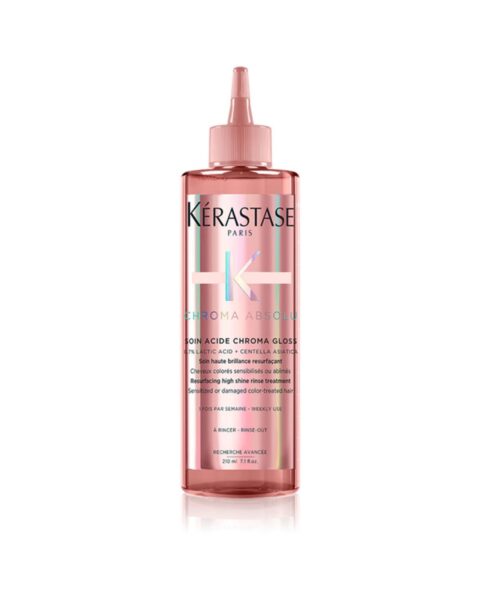 Pielęgnacja włosów nadająca połysk Kérastase Chroma Absolu Soin Acide Chroma Gloss . Zdjęcie produktowe.