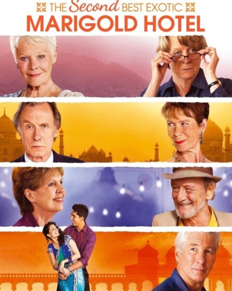 Plakat filmu „„Hotel Marigold" (2011).