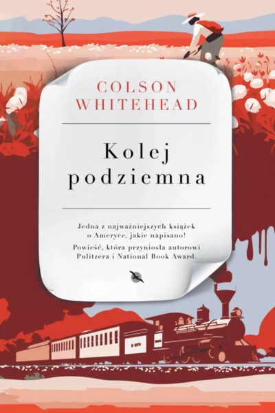 Książka „Kolej podziemna” – Colson Whitehead. Zdjęcie produktowe.