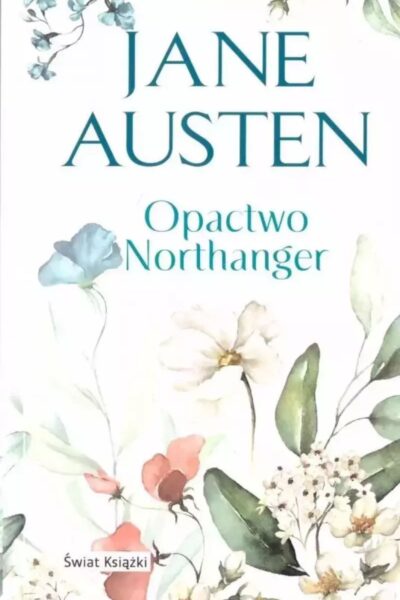 Książka „Opactwo Northanger” – Jane Austen. Zdjęcie produktowe.