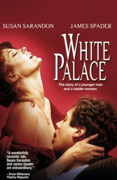 Plakat filmu "Biały Pałac" (1990 r.) z Susan Sarandon w roli głównej