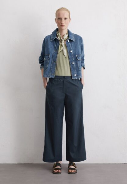 Granatowe coastal pants Marc O'Polo