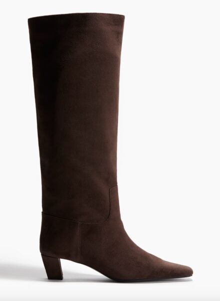 Zamszowe kozaki H&M /fot. Hm.com