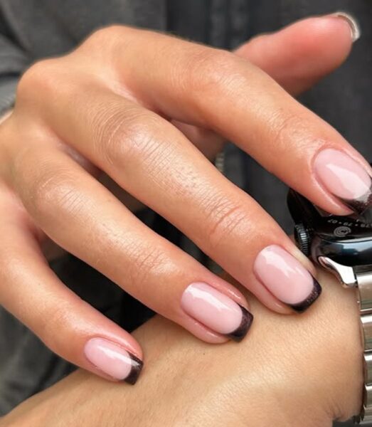 Bronze nails.