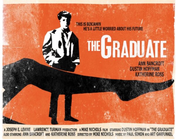 Plakat filmu "The Graduate" (1967 r.)