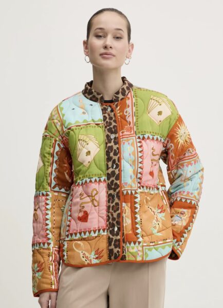 Patchworkowa kurtka Never Fully Dressed /Answear.com