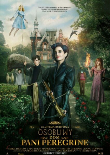 Plakat filmu „Osobliwy dom Pani Peregrine” (2016).