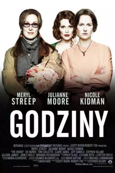 Plakat promujący film „Godziny” („The Hours”).