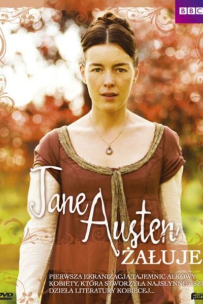 Plakat promujący film „Jane Austen żałuje” („Miss Austen regrets”).