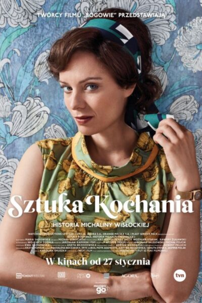 Plakat promujący film „Sztuka kochania. Historia Michaliny Wisłockiej”.