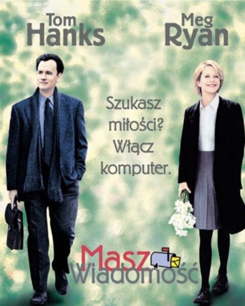 Plakat filmu „Masz wiadomość” (1998).