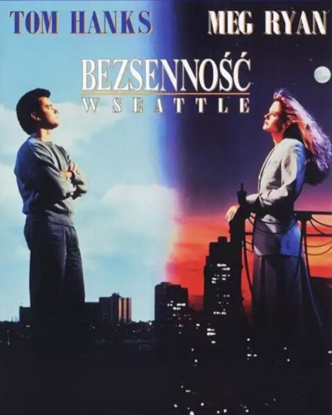 Plakat filmu „Bezsenność w Seattle” (1993).