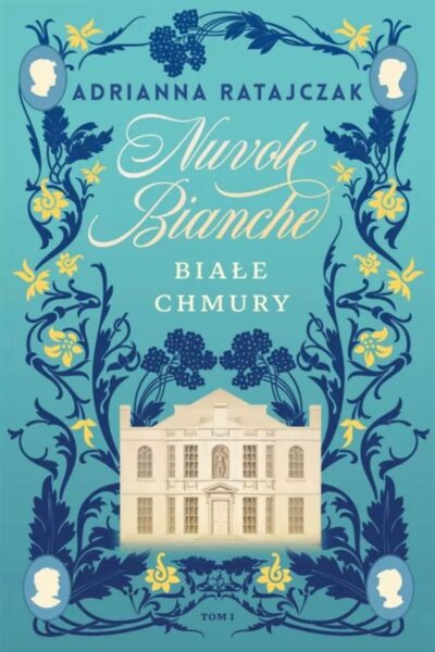 Okładka książki „Białe chmury”, Adrianna Ratajczak.