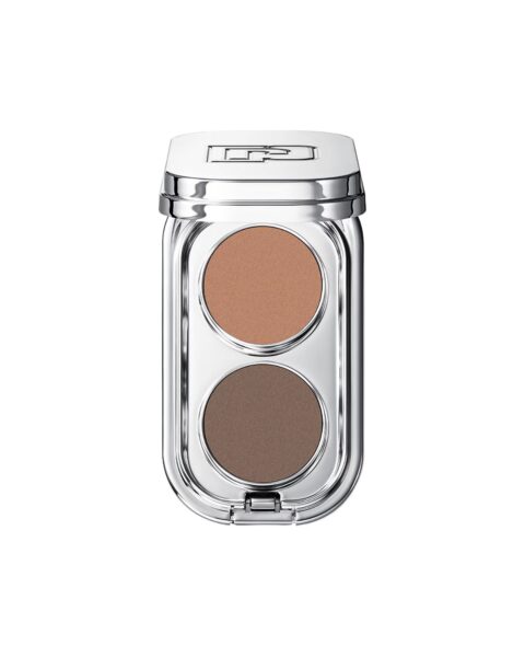 Paleta wysokonapigmentowanych cieni do powiek Rabanne Makeup Mini Palette kolor 70's Mattes. Zdjęcie produktowe.