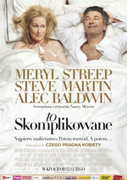Plakat serialu: „To skomplikowane” („It's Complicated”).
