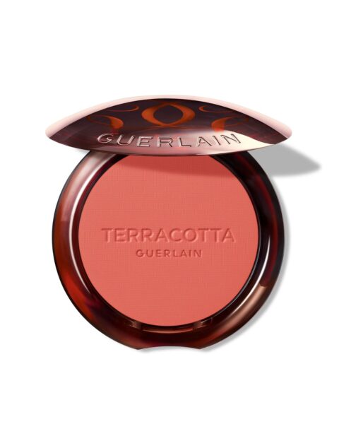 Róż Guerlain Terracotta w kolorze 05 Dark Coral. Zdjęcie produktowe. 